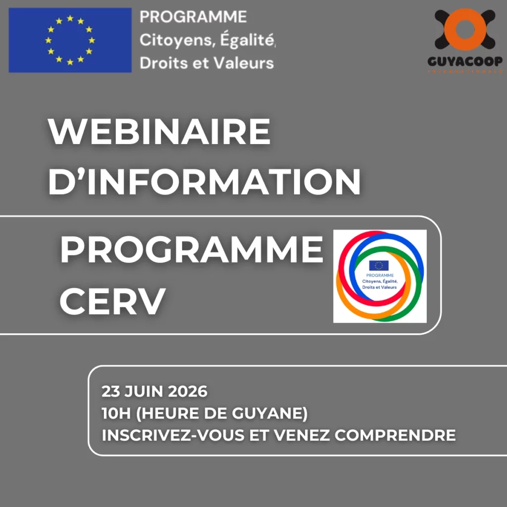 webinaire TEVO organisé par le réseau Guyacoop pour le 23 juin 2026